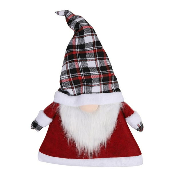 Christmas Tree Gnome Shaped Topper, Large Swedish Tomte Ornaments Santa