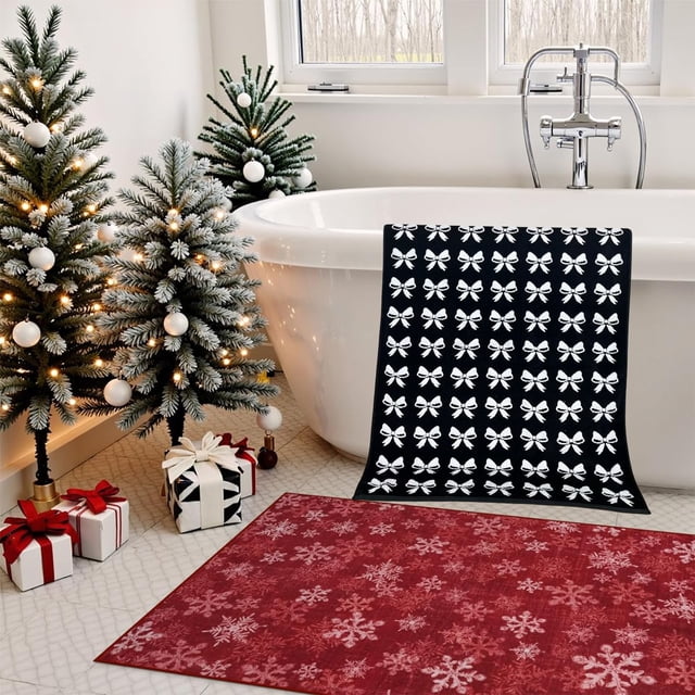 Toalla de baño grande de algodón jacquard grueso con lazo, ideal para uso doméstico o como regalo para parejas.