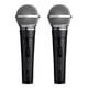 thumbnail image 1 of Micrófono vocal Shure SM58S Professional con interruptor de encendido/apagado (paquete de 2), 1 of 5