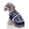 thumbnail image 3 of PET TURTLENCK SWEETS SUÉTER PET PET High Colllar suéter Paño Paño de Perrito Telaje de PET del invierno Pet Cosplay Ropa Regalo para Fiesta de Navidad (Azul, XXL), 3 of 6