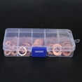 thumbnail image 2 of Lectrical And Thermal Conductivity Sealing Washer, Durable Copper Washer, For Oil Pan Plug Water Connector Liquid Pressure Connector Fuel Connector 200PCs,280PCs, 2 of 8