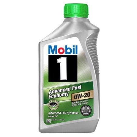 (3 Pack) Mobil 1 0W-20 Advanced Fuel Economy Full Synthetic Motor Oil, 1