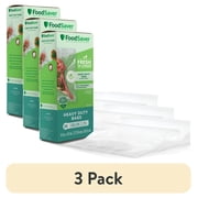 (3 pack) FoodSaver Heavy Duty Gallon Vacuum Seal Bags, 28 Count 11" x 14" BPA-Free Freezer Bags, 30% Thicker for Food Storage, Sous Vide, and Meal Prep