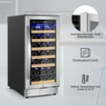 Tittla 15 inch Wine Refrigerators,30 Bottle Freestanding & Builtin