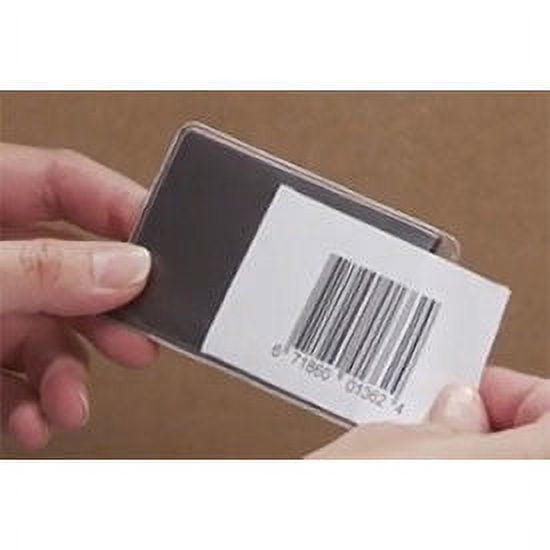Label Holders 4"" x 6"" Clear Full Magnetic (50 pcs/pkg)