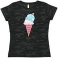 thumbnail image 3 of Inktastic Valentine's Day Ice Cream Cone Women's T-Shirt, 3 of 5