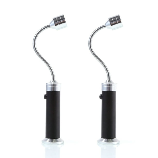 Flashlight top flexible neck