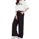 thumbnail image 3 of Jumpingount Banquete Niñas Camiseta de algodón de manga corta Conjunto de pantalones de pierna ancha Viajar Senderismo Niños Diseño simple Tops conjuntos de ropa Negro 170cm, 3 of 6