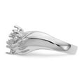 thumbnail image 3 of Finest GoldXMRW51-6 14K White Gold 6-Stone Family Ring Mounting - Size 7, 3 of 4