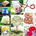 thumbnail image 4 of Keyohome 200 Colors Cotton Embroidery Floss Cross Stitch Embroidery Thread Cotton Floss Bracelet Yarn,Craft Floss, 4 of 9