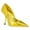 Yellow, variant on FSJ Women Shiny Pointed Toe Patent Pumps Slip on Stiletto High Heels Sexy Party Prom Work Shoes Size 8 Light Pink