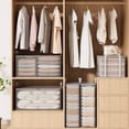thumbnail image 7 of Semi-Transparent Storage Tote,EVA Reinforced Container With Long Handles,Large Capacity Wear Resistant Design,Spacious Interior For Daily Supplies,Durable Zipper Closure,Home And Travel Storage, 7 of 7