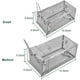 thumbnail image 5 of Trampa para ratas, trampas para ratones (pequeñas), trabajos plateados para interiores y exteriores, jaula para hámsteres, ratones, ratones, roedores pequeños, captura y liberación, 5 of 5