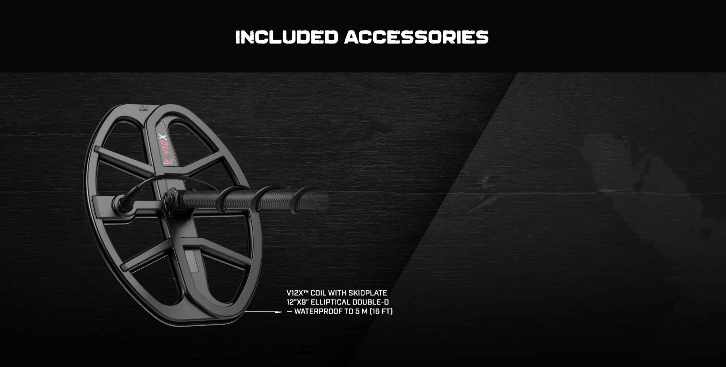 Minelab X-Terra Pro Black Waterproof Metal Detector