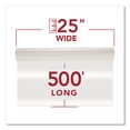 thumbnail image 4 of Nap-Lam I Roll Film, 1.5 Mil, 25" X 500 Ft, Gloss Clear, 2/box, 4 of 5