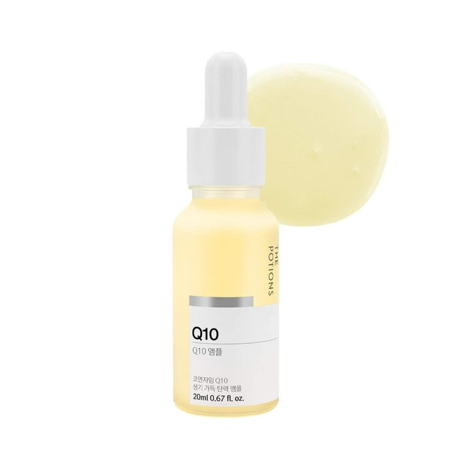 Sérum facial The Potions con coenzima Q10 hidratante, 20 ml, para mujeres y hombres