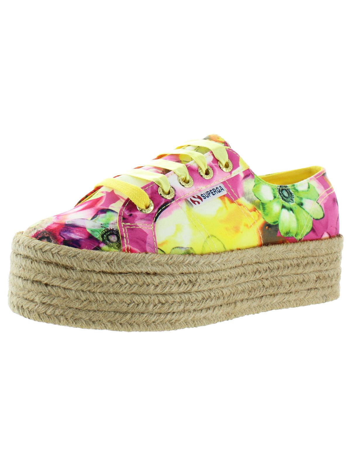 floral superga sneakers