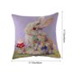 thumbnail image 3 of CaiYueKe Easter Rabbit Floral Pillow Cover - Sofa Cushion Case Home Decor Throw Pillow for Living Room Couch Bedroom Outdoor Indoor Decorative Accent Spring Holiday Farmhouse Decor, 3 of 8