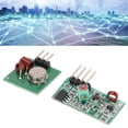 thumbnail image 1 of RF 433MHz  Set, High Frequency Super Regenerative Transceiver Module Practical Wireless DC5V  for Burglar Alarm, 1 of 7