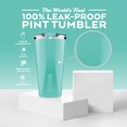 thumbnail image 2 of Vaso BrüMate Imperial Pint 590 ml de acero inoxidable a prueba de fugas, 2 of 9