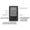 thumbnail image 6 of Indoor Outdoor Wireless Color Display Weather Forecast Station - Atomic Clock, Temp/Humidity/Moon Phase, 3 Channels, Adjustable Backlight, 6 of 6