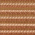 thumbnail image 1 of Ahgly Company Indoor Square Abstract Mango Orange Abstract Area Rugs, 5' Square, 1 of 6