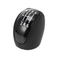 thumbnail image 1 of Perilla de cambio manual de 6 velocidades Unique Bargains para Renault Laguna, palanca de cambios delantera de automóvil, perilla de palanca de cambios de plástico negro y cuero sintético, 1 pc, 1 of 1
