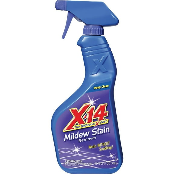X-14 The Bathroom X-Pert 32 Oz. Mildew Stain Remover with Bleach 260760 Pack of 12 260760 629030