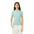 thumbnail image 5 of Lacoste Womens L.12.D Ribbed Slim Polo Shirt, 5 of 5