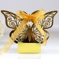 thumbnail image 4 of 10Pcs Gift Packing Box Hollow-out Design Nice-looking Bright-colored 3D Butterfly DIY Candy Storage Case for Wedding, 4 of 7