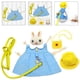 thumbnail image 4 of Conjunto para mascotas, conejo, hurones, , chaleco, disfraz, ropa , verano, , boda, d Colco  Arnés para vestido de conejo, 4 of 8