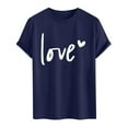 thumbnail image 3 of hotojiny Men's Valentine's Day Shirts Short Sleeve Cute Printed Tshirt Summer Crew Neck Loose Beach Travel Top S-XXL, 3 of 4