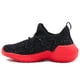thumbnail image 4 of Tenis Calcetin Charly Niño Ultra Ligeros Color Negro Rojo negro 18, 4 of 5