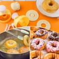 thumbnail image 2 of Paquete de 2 cortadores de rosquillas de plástico con alicates de inmersión, molde para rosquillas, herramienta para hornear rosquillas DIY, molde antiadherente para rosquillas, 2 of 5