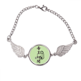 thumbnail image 1 of Cesárea. Pulsera pulsera pulsera alas de ángel pulsera, 1 of 3