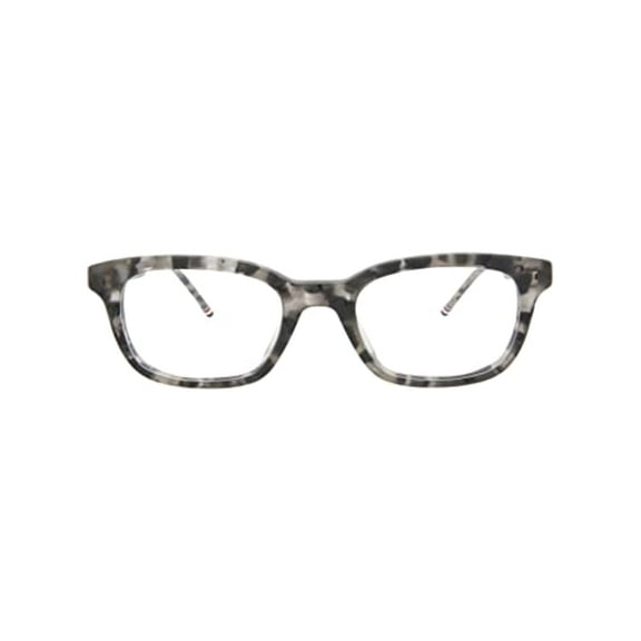 Thom Browne TBX410-5003 Grey Tortoise 50-21 Square/Rectangle Eyeglasses - New
