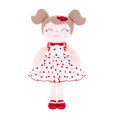 thumbnail image 4 of Gloveleya Dolls Baby Girl Gifts Soft Plush Toys Flocking Red Heart Dress 16", 4 of 9