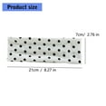 thumbnail image 3 of Elastic Workout Headband Nonslip Round Dot Design Hair Ornament Soft Fabric Hair For Fitness Daily Use, 3 of 9