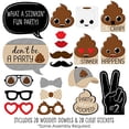 thumbnail image 1 of Party 'hasta que estás caca - Poop emoji Party Photo Booth Props Kit - 20 recuento Big Dot of Happiness Ver descripción, 1 of 2