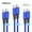 Blue, variant on Cshidworld USB C to USB C Cable [3/6/6 ft, 3-Pack], Type C Charger Cord,Compatible iPhone 15 Samsung Galaxy S22 S21 S20 Ultra 5G Note 20/10, Pixel 7 6 Pro 5 4 3 2 XL & USB-C Laptop Tablet,Black