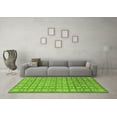 thumbnail image 3 of Ahgly Company Indoor Rectangle Abstract Green Modern Area Rugs, 8' x 12', 3 of 4