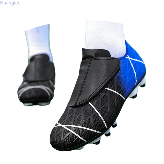 Huanglei Football Boots Boys Girls Football Shoes Outdoor Non Training Shoes Unisex Trainers 28 38