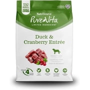 NutriSource Pure Vita Duck & Cranberry Dog Food, 25LB