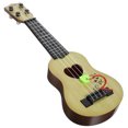 thumbnail image 2 of EeaseCA Children Small Size Musical Instruments Imitated Ukulele Mini Guitar Playing Toy with Four Strings (39cm, Beige), 2 of 8