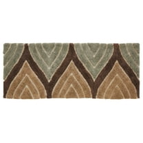 Chesapeake Davenport Tan Bath Runner (24" x 60")