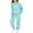 Mint Green, variant on Gaexia Girls 2 Pieces Bow Outfits Sweatsuits Long Sleeve Sweatshirts and Sweatpants Athletic Tracksuit with Pockets
