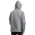 thumbnail image 5 of SPEEDRUN Mens Rain Jackets Men Waterproof breathable Lightweight Windbreaker with Hood Outdoor Raincoat for Hiking Running Travel Grey M, 5 of 7