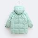 thumbnail image 4 of Parkas de manga larga, chaqueta de invierno para niñas, medianas a largas, chaqueta de plumón para niños, medianas a grandes, chaqueta con capucha de color liso, tops de algodón para niños, 4 of 7