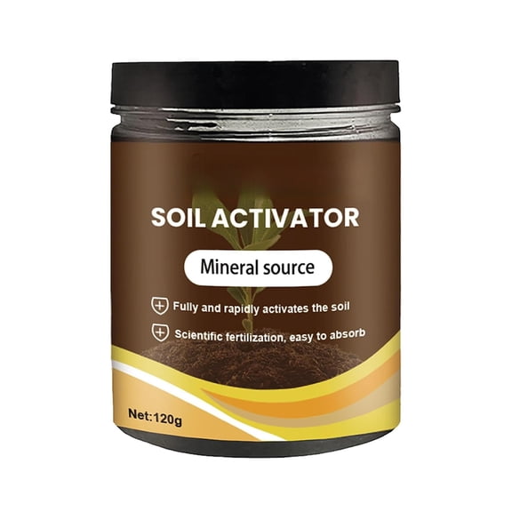 Soil Pro Activator for Plants, Professional Bone Meal Fertilizer, Dirt Health Booster, Liquid Fertilizer for Indoor & Outdoor Plants Premium Soil Activated Treasure for Potting Mix, and Seedling Comp