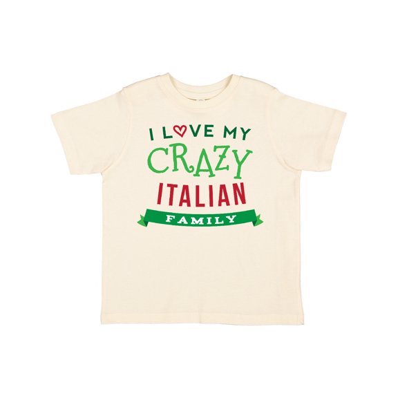Inktastic Italian Family Heritage Boys or Girls Toddler T-Shirt